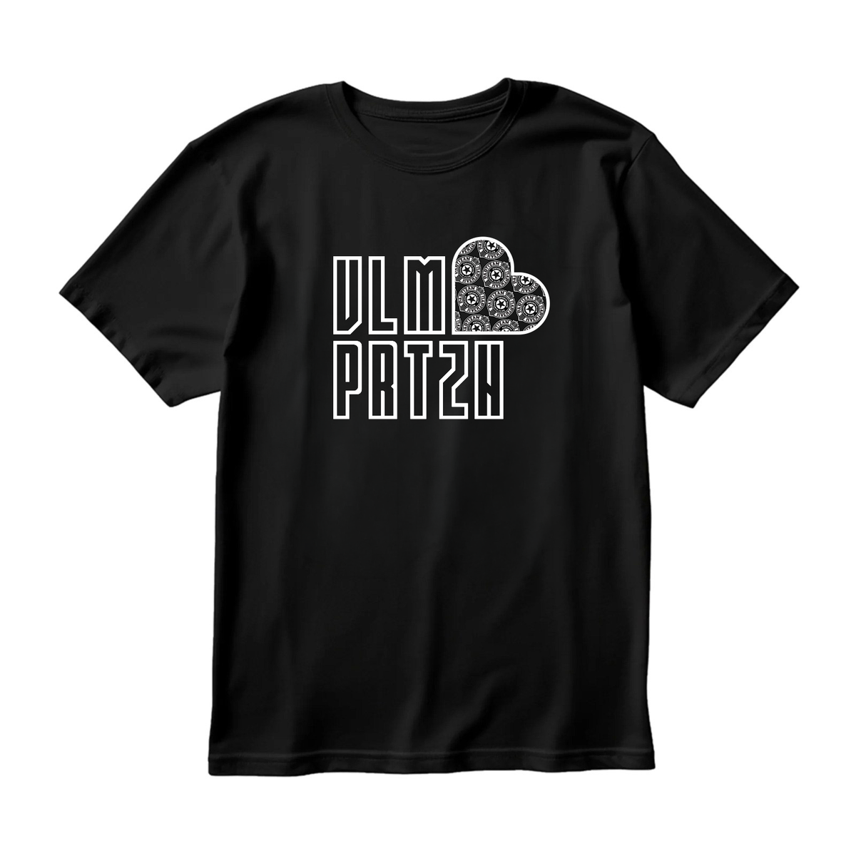 Partizan majica VLM PRTZN, crna