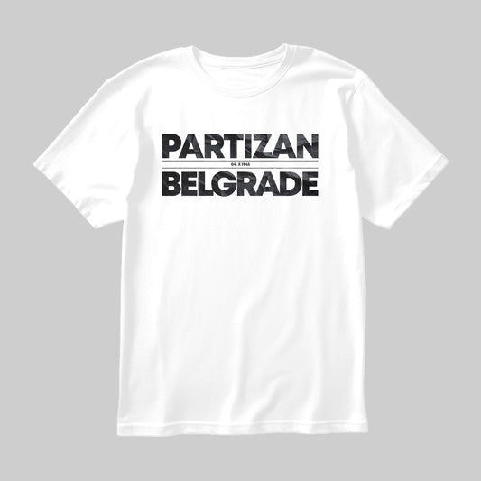 Partizan majica Partizan Belgrade, bela