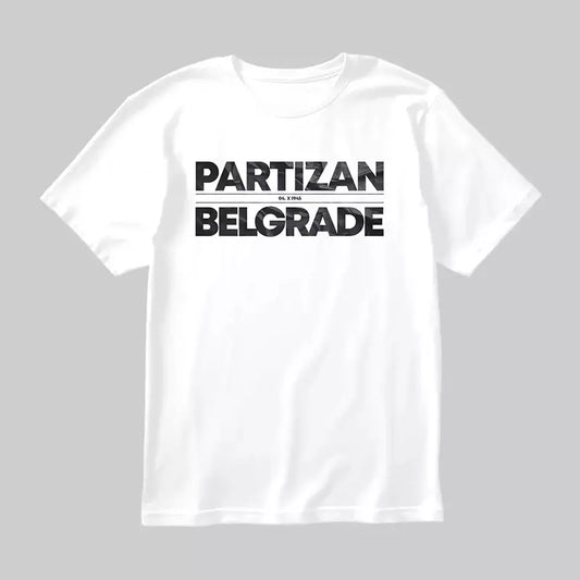 Partizan majica Partizan Belgrade, bela