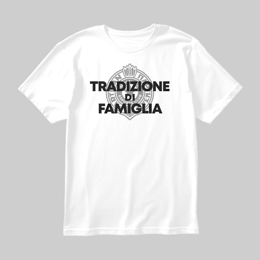 Partizan majica Tradizione di Famiglia, bela