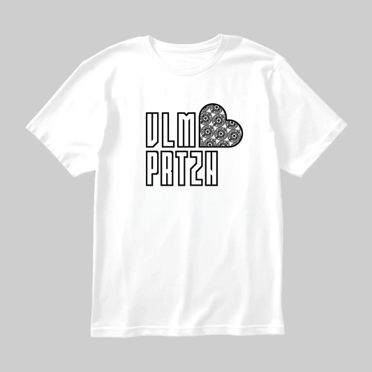 Partizan majica VLM PRTZN, bela
